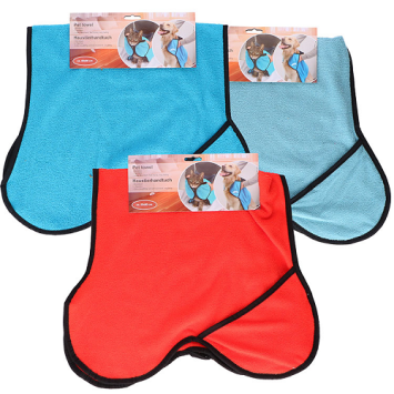 Microvezel Pet Towel met 2 steekzakken